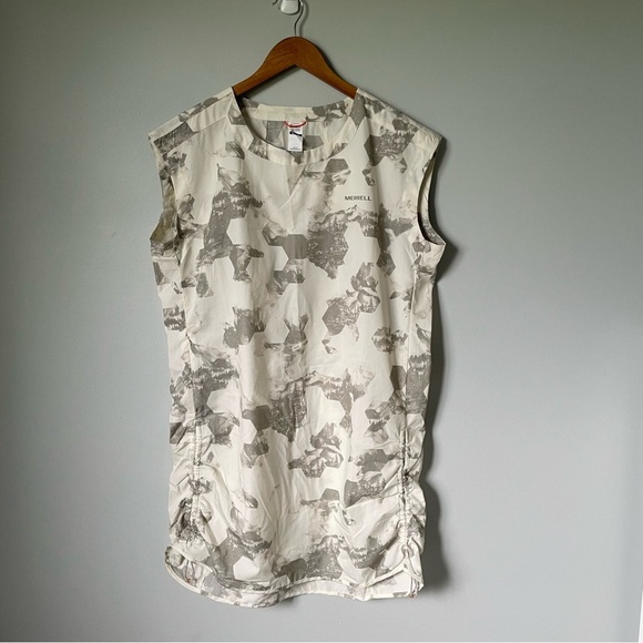Merrell Hydro Hyke Sleeveless Dress Dry Draw Cord Athletic Size Large - Picture 2 of 8